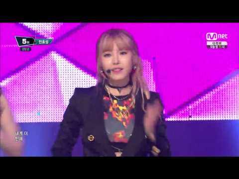 150528 E426 Mnet M! Countdown Jeon Hyo Sung - Dance School + Into You