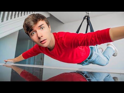 I LIVED without TOUCHING the FLOOR for 24 HOURS!