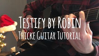 Robin Thicke - Tesify | Guitar Tutorial