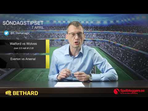 Speltips: Everton - Arsenal & Watford - Wolverhampton 7/4