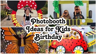 photobooth ideas for kids birthday|kids birthday selfie booth ideas|photobooth ideas|selfie booth