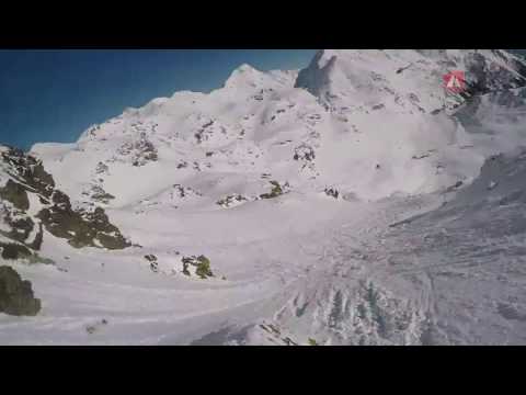 GoPro run Loic Collomb-Patton  - Chamonix-Mont-Blanc staged in Vallnord-Arcalís - FWT17