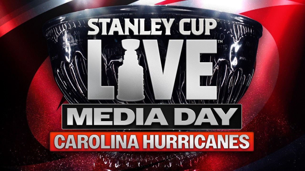 Carolina Hurricanes Media Day LIVE | Stanley Cup Final