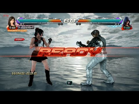 498_1 Josie Ryona VS Jin Kazama - Tekken 7 ( Anakin x24 ) sin Grafica