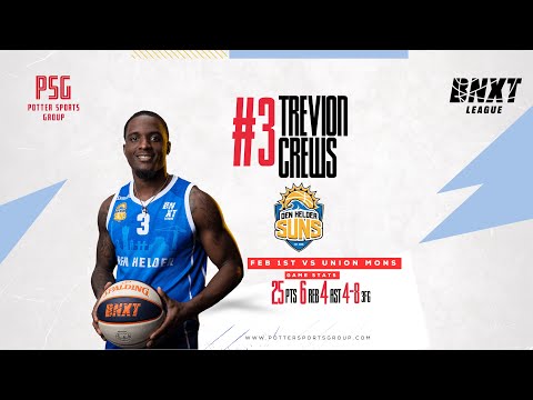 Trevion Crews hits an INSANE game winner! (BNXT League)