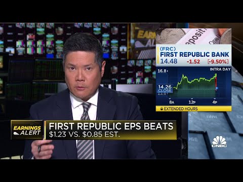 First Republic Bank shares whipsaw on earnings, layoffs and plunging deposits