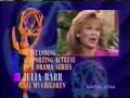 All My Children 1990 Emmy Promo For Julia Barr And Cady McClain Wins