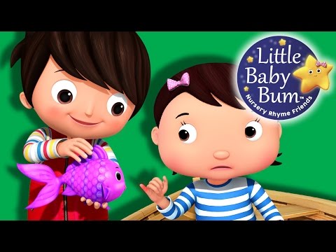 12345 Once I Caught a Fish Alive | Nursery Rhymes for Babies by LittleBabyBum - ABCs and 123s Video