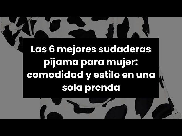 Vídeo relacionado con iClosam Pijama de Navidad para Mujer - Conjunto de Algodón con Camiseta Manga Larga y Pantalones - Suave y Cómodo - Tallas S-XXL