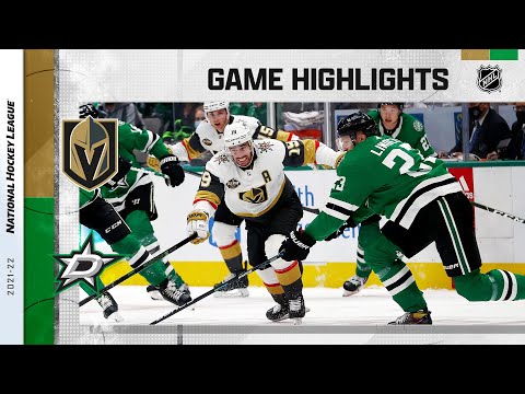 Golden Knights @ Stars 10/27/21 | NHL Highlights