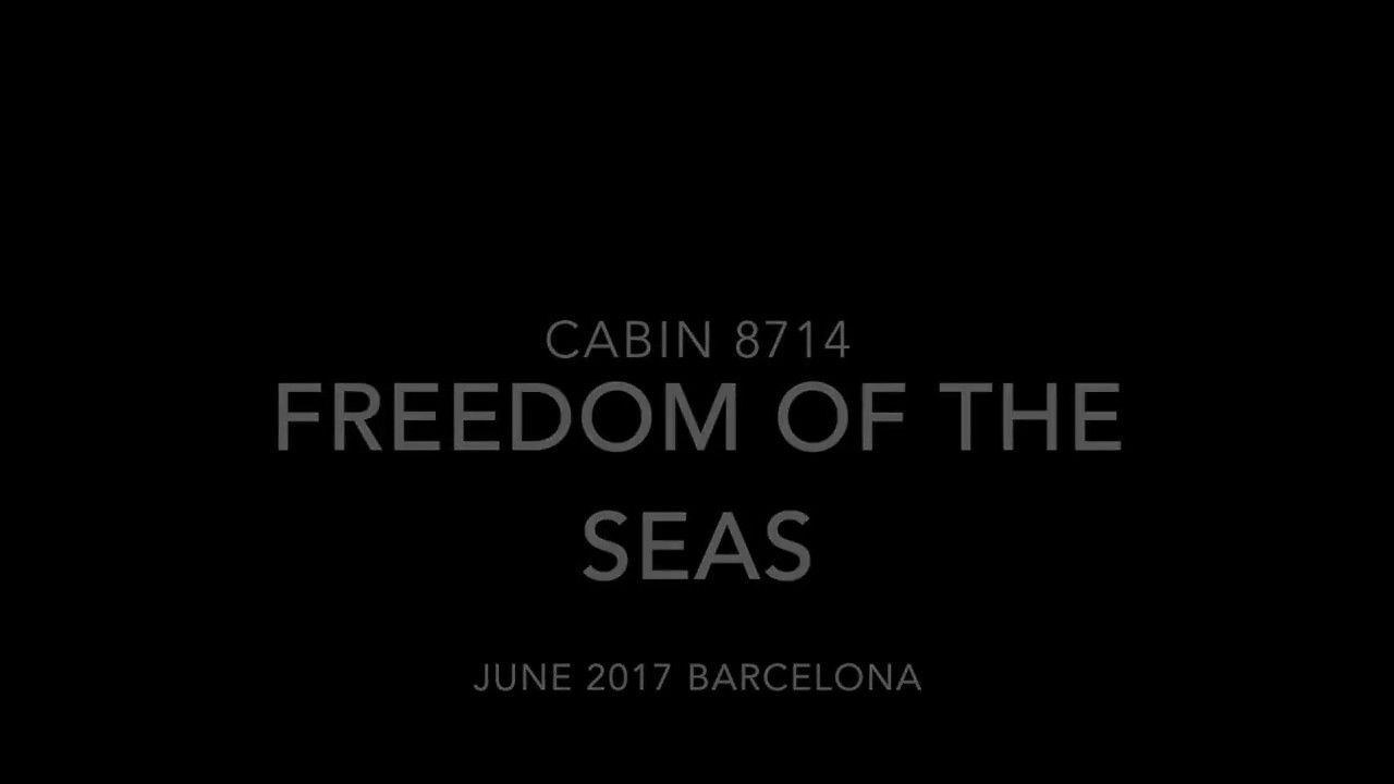 Freedom of the Seas - Cabin 8714 - Video 2