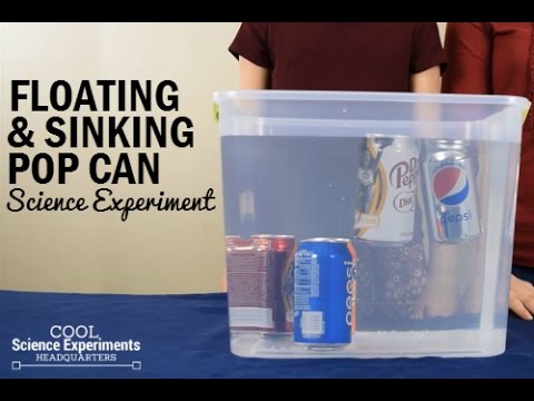 Why Do Some Pop Can Float and Others Sink?