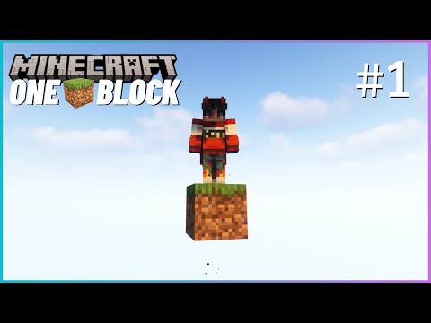 VEZEM -  SURVIVE ON ONE BLOCK?!  - Minecraft One Block [#1]