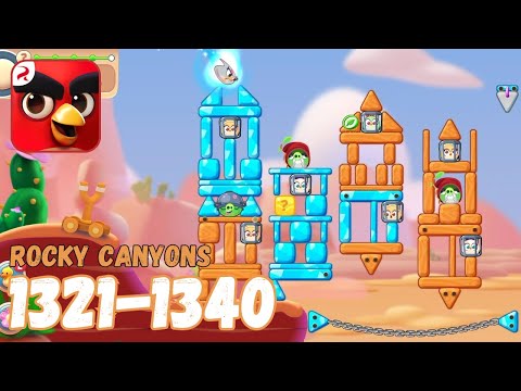 Angry Birds Journey: Levels 1321-1340 (Rocky Canyons) Gameplay - Part 67
