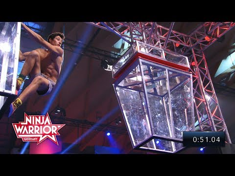 René Casselly holt mit unglaublichem Run die Bestzeit in der Vorrunde | Ninja Warrior Germany 2018
