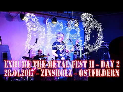 Dead - LIVE @ Exhume The Metal 2 - Day 2 - Zinsholz Ostfildern - 28.01.2017 - Dani Zed
