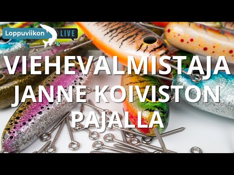 Vieheenvalmistaja Janne Koiviston pajalla