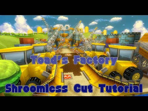 [MKW] Toad's Factory - Shroomless Cut Tutorial