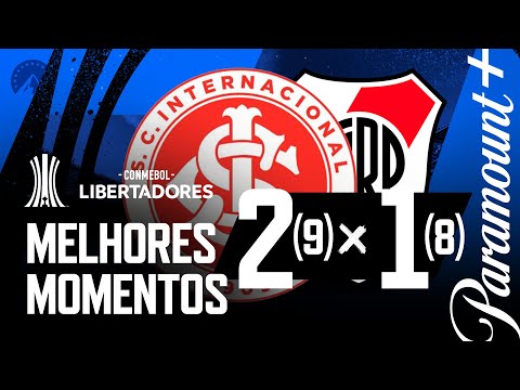 INTERNACIONAL 2 (9) x (8) 1 RIVER PLATE - MELHORES MOMENTOS | CONMEBOL LIBERTADORES 2023