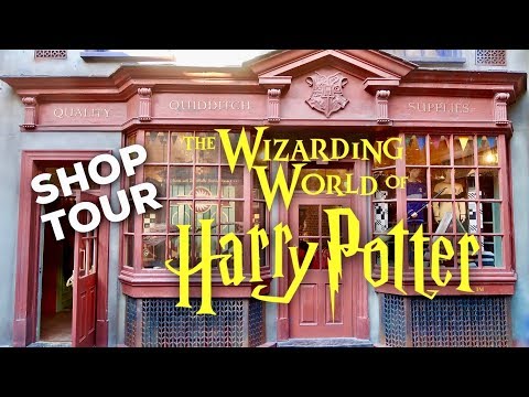 HARRY POTTER SHOP TOUR: Quality Quidditch Supplies | WIZARDING WORLD UNIVERSAL ORLANDO Video