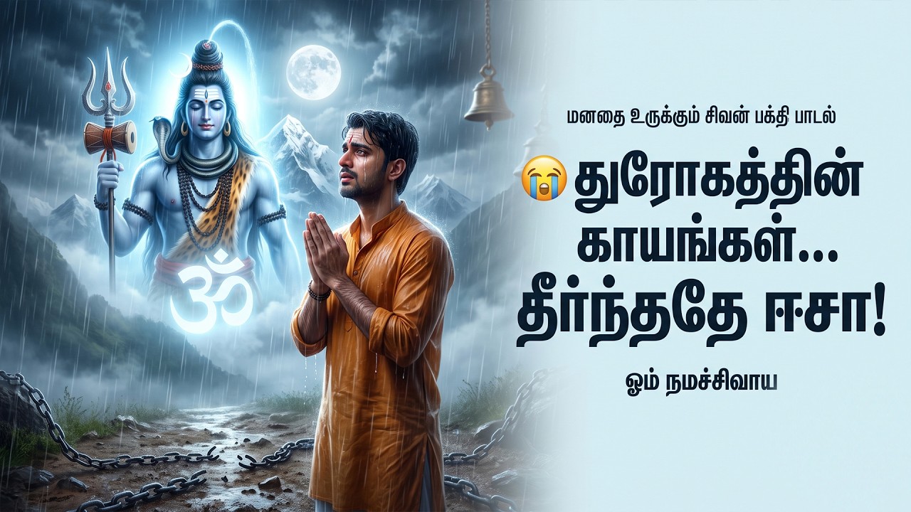 😭 துரோகத்தின் காயங்கள் தீர்ந்ததே ஈசா | Heart Touching Tamil Shiva Devotiona