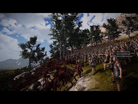 Can Roman Archer Medieval Archer Defend MT Temple from werewolf UEBS 2