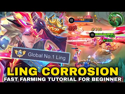 LING CORROSION FAST FARMING ROTATION TUTORIAL EASY FOR BEGINNER!! LING NEOBEAST FASTHAND GAMEPLAY