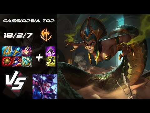 TOP Cassiopeia vs Vayne - EU Challenger Patch 25.24