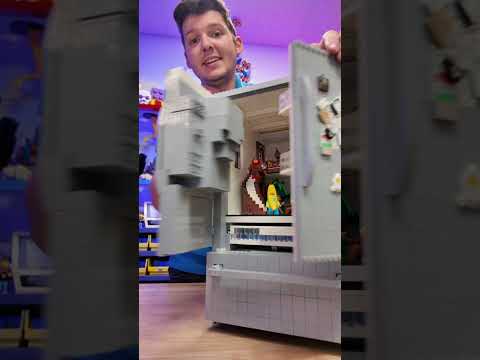 Putting the fire out in my LEGO fridge