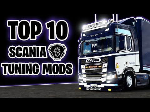 ETS2 1.49 TOP 10 SCANIA NEXT GEN TUNING MODS