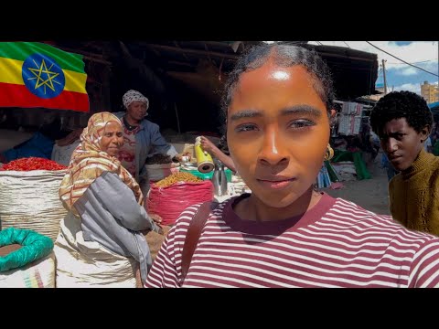 Walking the Streets of Ethiopia 🇪🇹// Eveyone Thinks I’m Ethiopian
