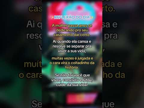 Um reflexão ✨ #indiretas #status #statusvideo #frases #statuswhatsapp #vaiprofycaramba #indireta