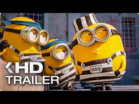 Despicable me 3 quot minions in prison quot clip amp trailer 2017