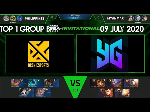BREN ESPORTS VS YANGON GALACTICOS [TIE BREAKER] 09 JULY 2020 [GROUP B] | RAZER SEA-INVITATIONAL 2020