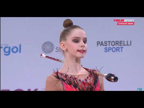 GROKHOTOVA Daria (BLR) Clubs - Junior - 2021 MT Alina Cup