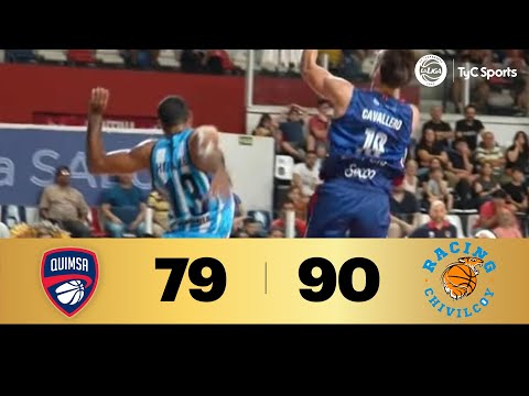 Quimsa 79-90 Racing (CH) | Liga Nacional de Básquet 2025/26