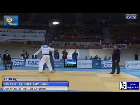 Judo 2010 World Cup Men Vienna: Islam El Shehaby (EGY) - Cristian Stanciu (ROU) [+100kg]