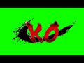 Green Screen STREET FIGHTER KO