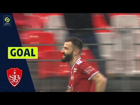 Goal Franck HONORAT (50' - SB29) STADE BRESTOIS 29 - ESTAC TROYES (5-1) 21/22