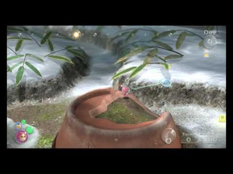 Pikmin 3 - Glitch: Yellow Onion activation and Brittany's empty line.