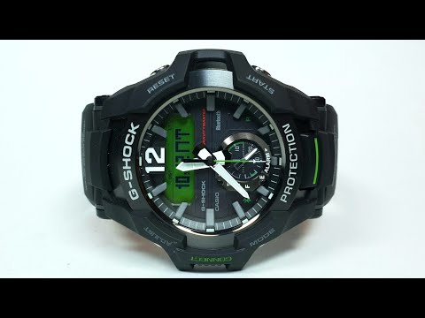 G-Shock GRAVITYMASTER GR-B100-1A3. Обзор\Review