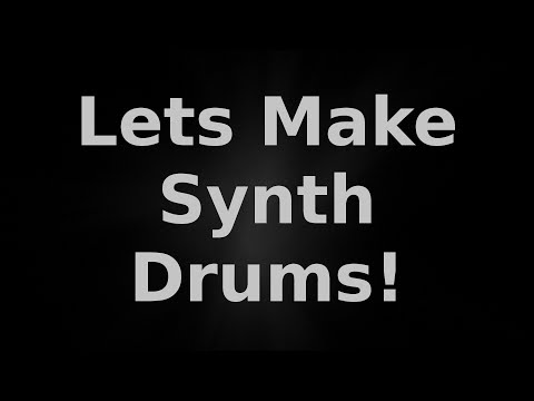Let's Make Synth Drums in Linux!