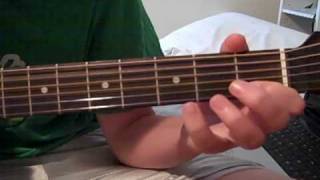 Justin Nozuka- Save Him acoustic guitar lesson
