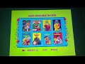 Sesame Street FIESTA DVD Menu Walkthrough