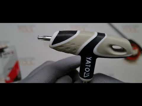 Ключ "TORX" YATO : "T"- образний, Т25, двосторонній, L= 130 мм [12/240]