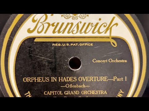 Orpheus in Hades Overture ~ Part 1 ~ 1923