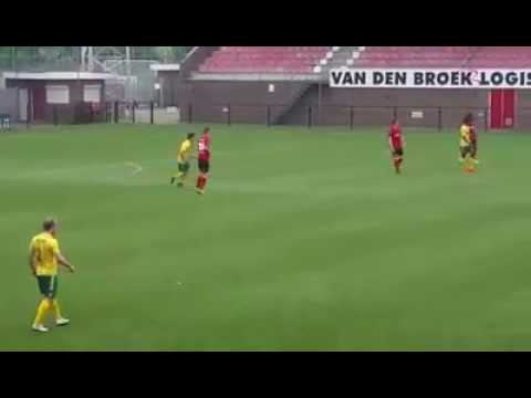 oefenwedstrijd Dimitris Touratzidis met Fortuna Sittard