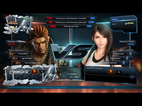 275_2 Eddy ( Anakin x24 ) vs ( ARDILES1 ) Josie Ryona - Tekken 7 Online sin Grafica Dual Channel