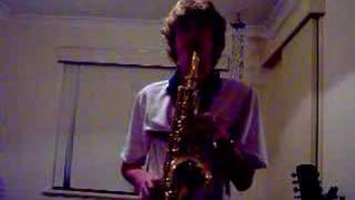 Mike playing Bb Blues - again!