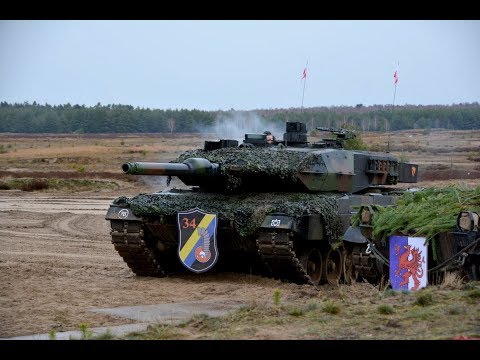 Leopard 2, Marder, Wiesel: scharfer Schuss TrÜbPl Jägerbrück
